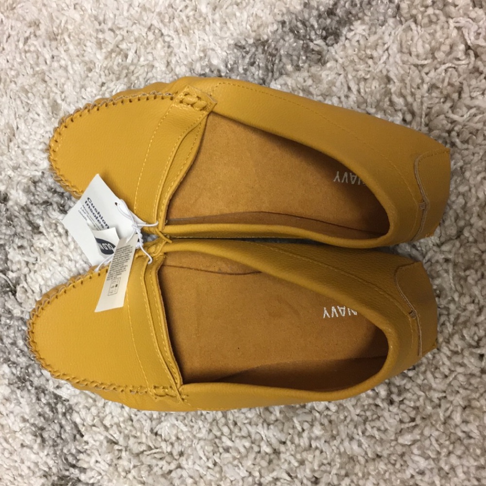 Old Navy Yellow Loafers